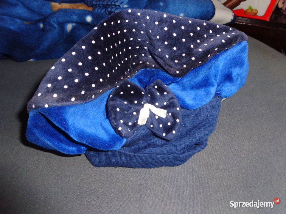 Beret nowy z dzianiny 2 6 lat Poznań