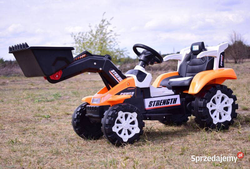 BAWIBUS Traktor KOPARKA NA AKUMULATOR z łyżką Pojazdy elektryczne i spalinowe Myszków