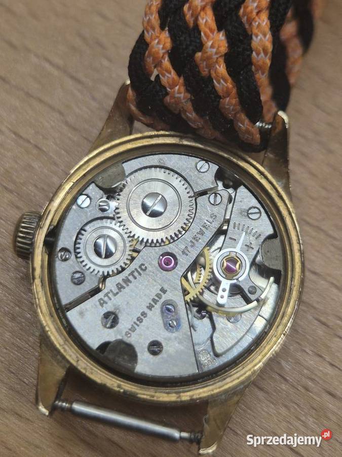 Damski zegarek vintage Atlantic Chorzów