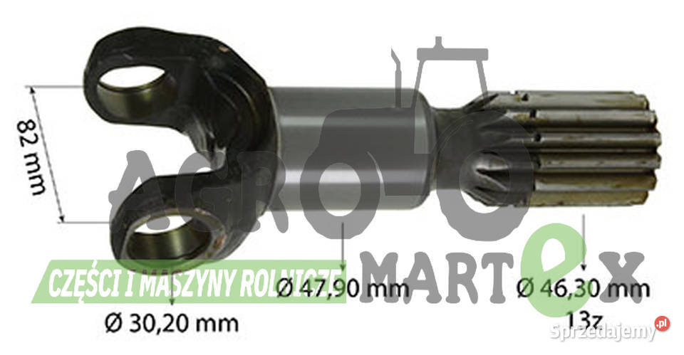 133742022 47108703 406846A1 PÓŁOŚ KRÓTKA MX CNH