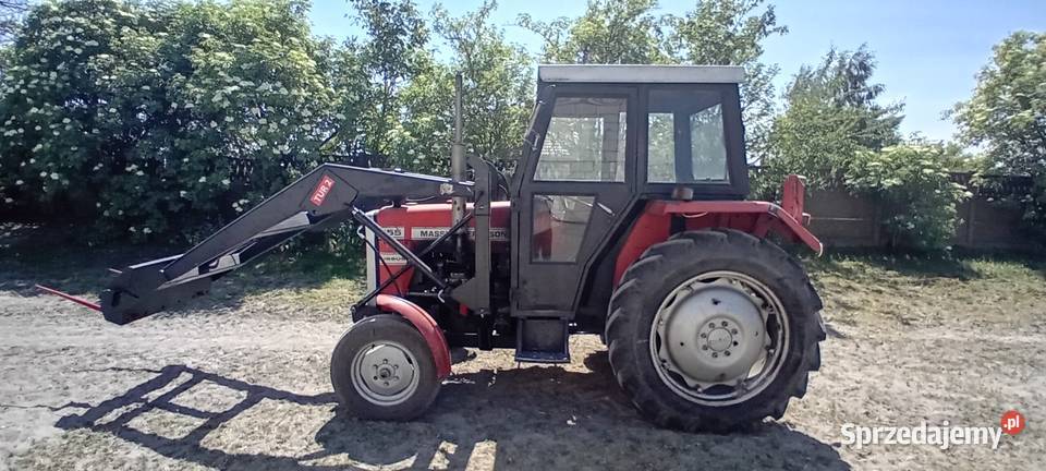 Sprzedam ciągnik orginał MF 255 z turem Środa Wielkopolska