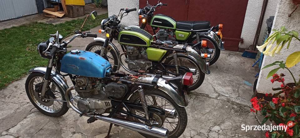 HONDA CB200 Frame for sale CB200 Rahmen zum kujawsko-pomorskie sprzedam