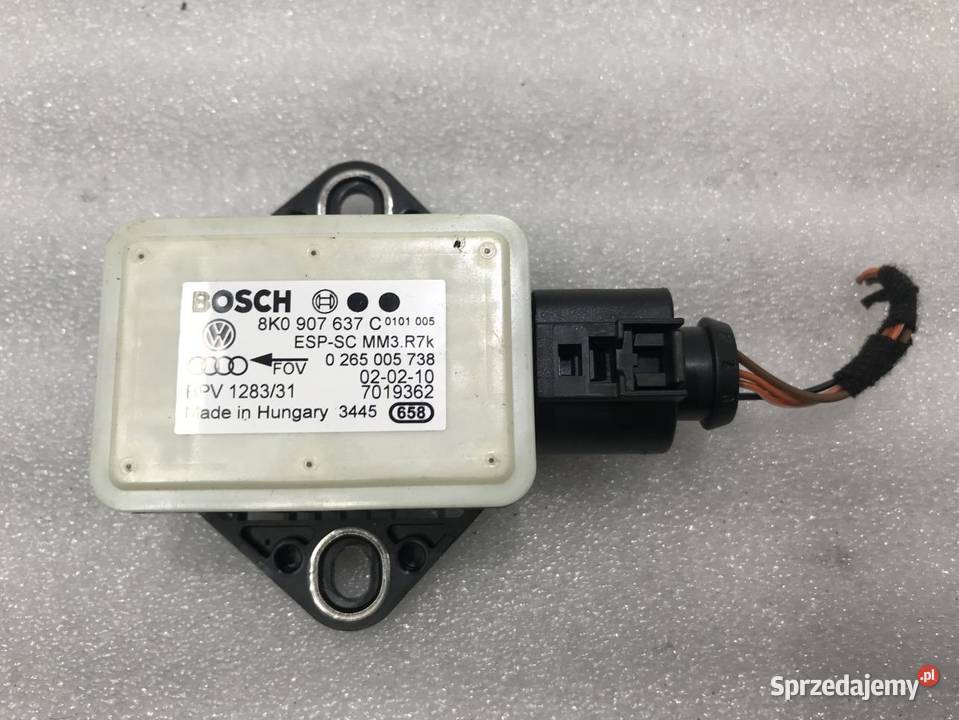 CZUJNIK SENSOR ESP AUDI A5 8T 8K0907637C osobowe sprzedam