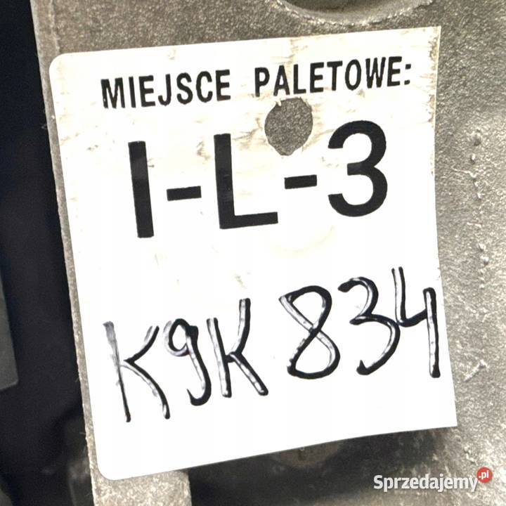 SILNIK K9K834 Renault Megane Scenic III Fluence osobowe Silniki kompletne Chełm