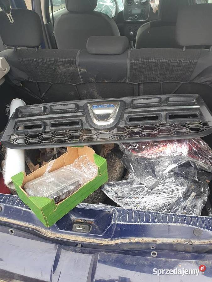 Sprzedam Dacia Sandero uszkodzony manualna Samochody osobowe Bielsko-Biała