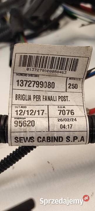 OPEL MOVANO FIAT DUCATO WIĄZKA ZDERZAKA TYŁ dolnośląskie