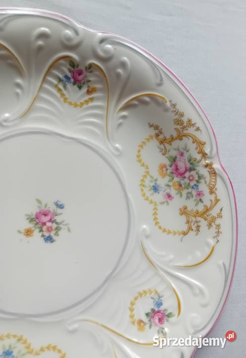 Talerz Heinrich Winterling sygnatura z okresu wielkopolskie Koźminek sprzedam