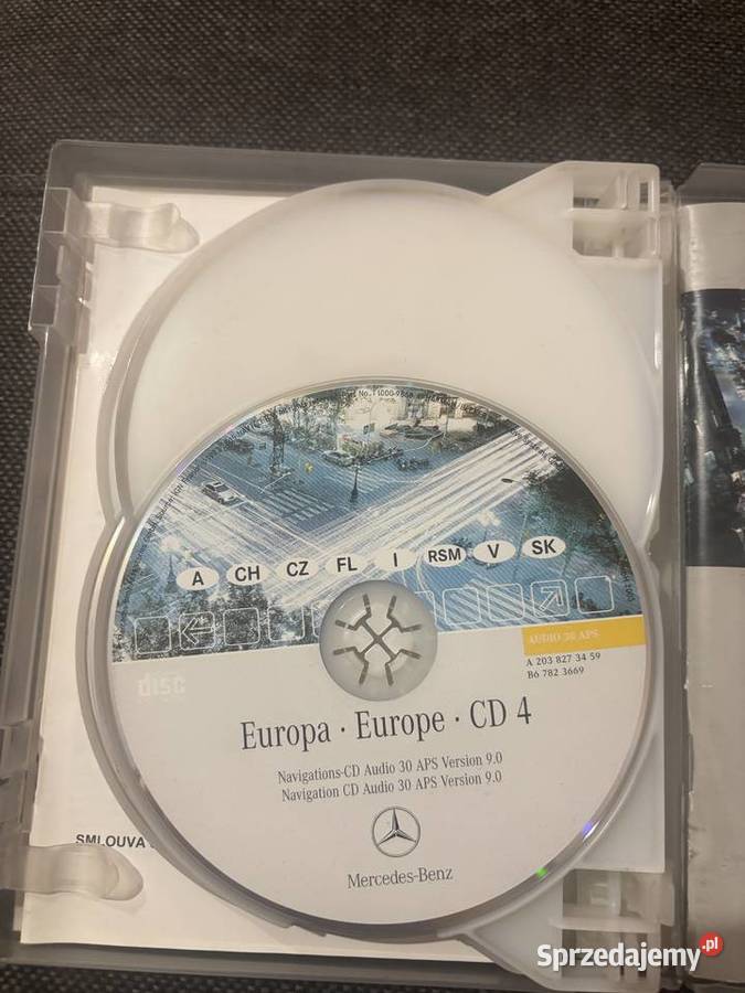 Płytka do nawigacji Mercedes w210 warmińsko-mazurskie Lidzbark Warmiński