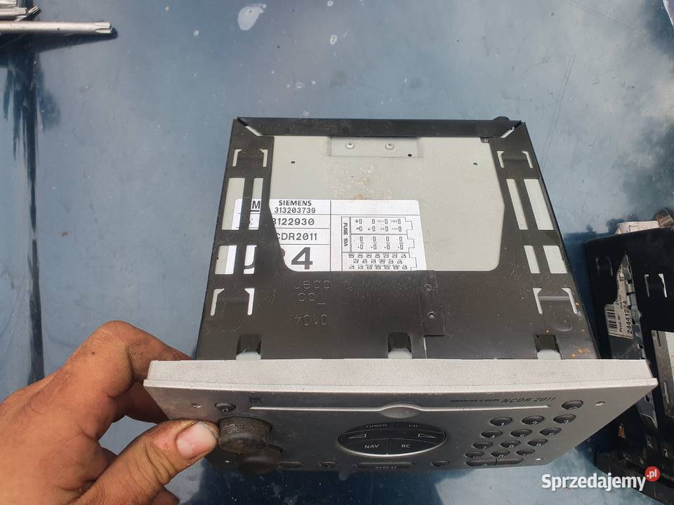 Radio oryginalne Opel NCDR2011 NCDR 2011 Siemens Fabryczne Kraków
