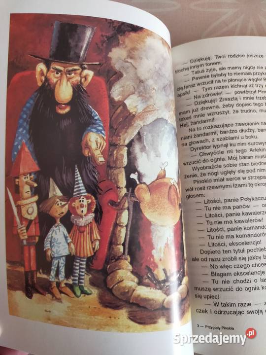Pinokio Carlo Collodi ISBN 83-85959-90-4