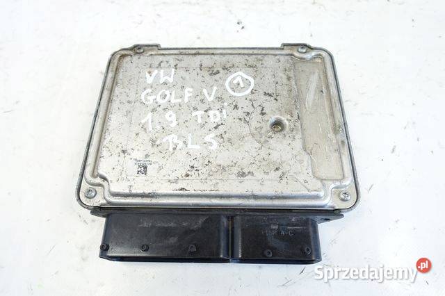 KO MPUTER VW Golf V 19 TDI STEROWNIK SILNIKA Chełm