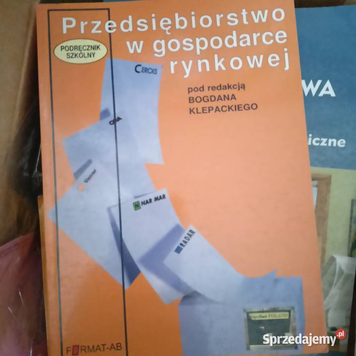 Przedsiębiorczość w gospodarce rynkowej książki Podręczniki Gdańsk
