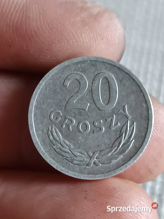Sprzedam monete 20 gr 1973 r zzm skretka Chełm