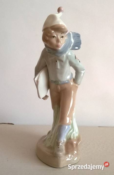Figurka Porcelanowa Chłopiec Porcelana mazowieckie Radom