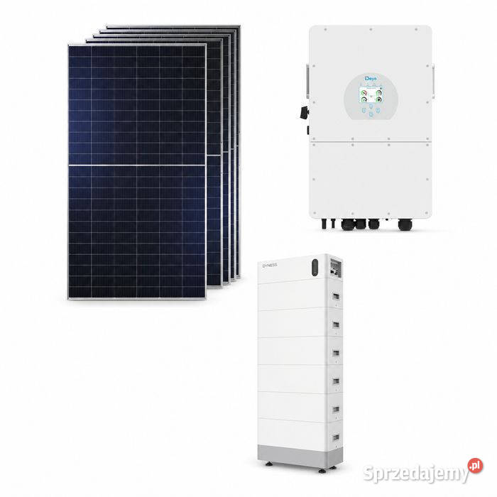 Zestaw fotowoltaiczny hybrydowy 30 kWp falownik sprzedam