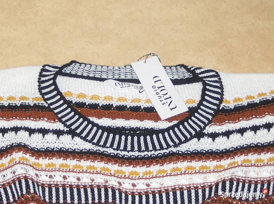 Ulla PopkenStudio Untold Sweter damski Bawełna czarny Łódź