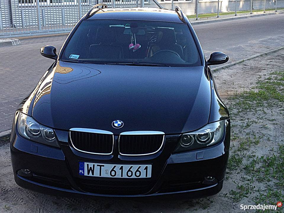 BMW E91 MPakiet Srodek Czarna perła garażowany Warszawa sprzedam