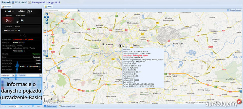 Gps Lokalizator monitoring pojazdów kontrola GPS i akcesoria sprzedam