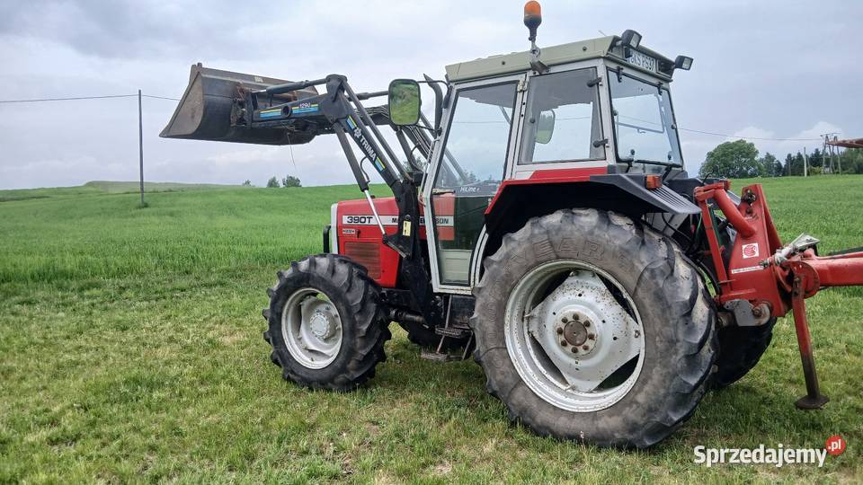 Massey ferguson 390T z turem Rewers mechaniczny