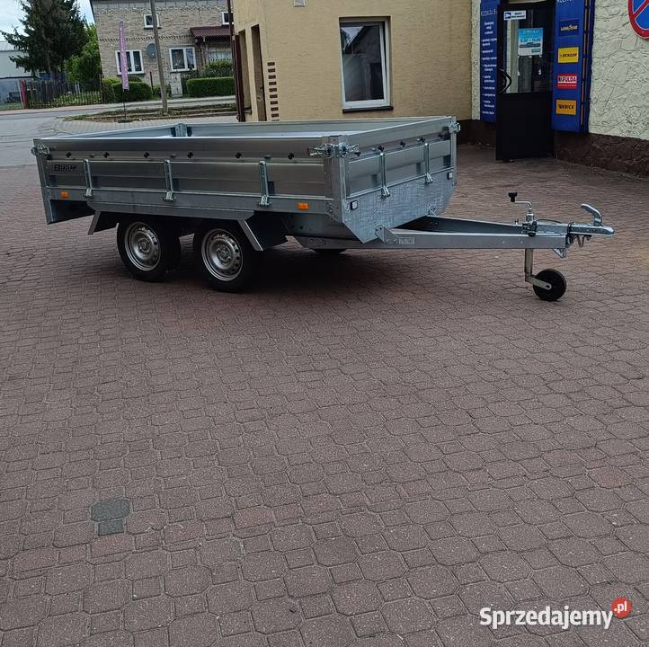 Przyczepka dwuosiowa Zasław 265t 750dmc Ostrowiec Świętokrzyski