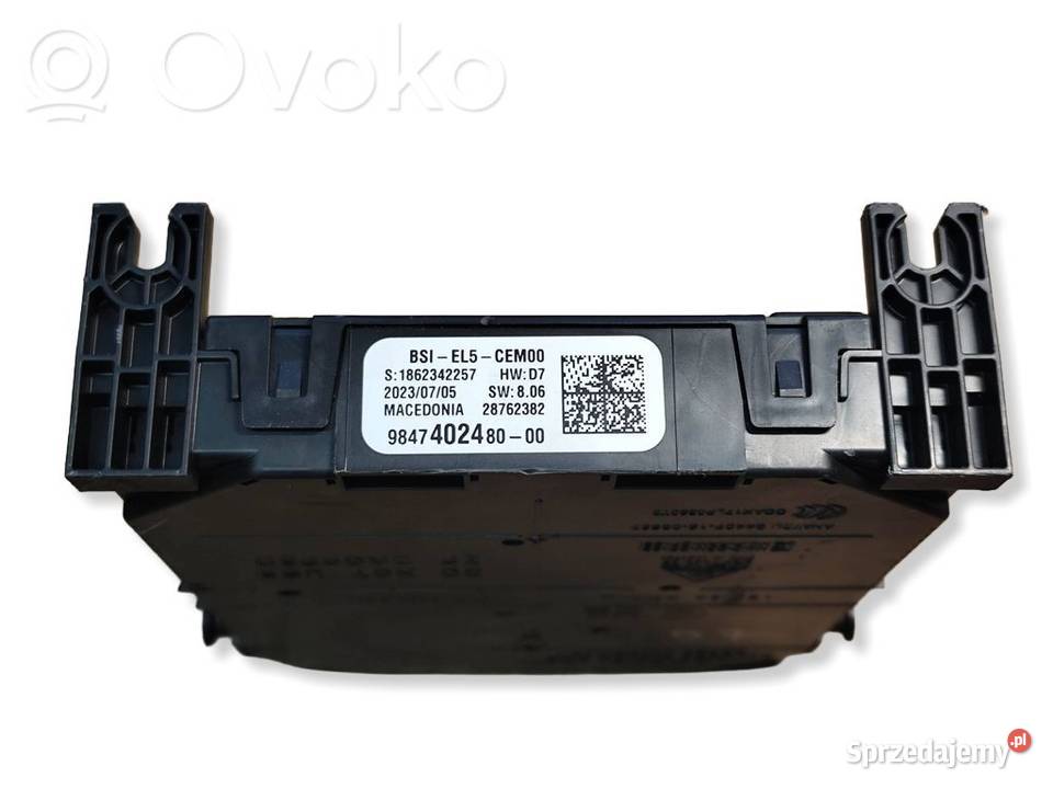 CITROEN C3 III MODUL STEROWNIK BSI BSM SKRZYNKA sprzedam