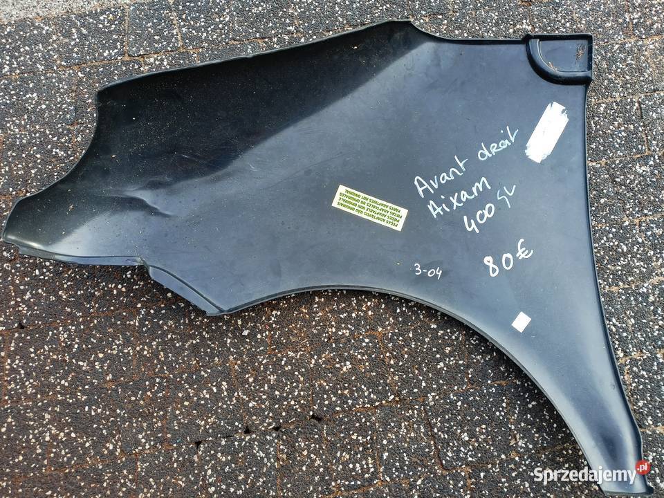 błotnik prawy aixam 400 osobowe sprzedam