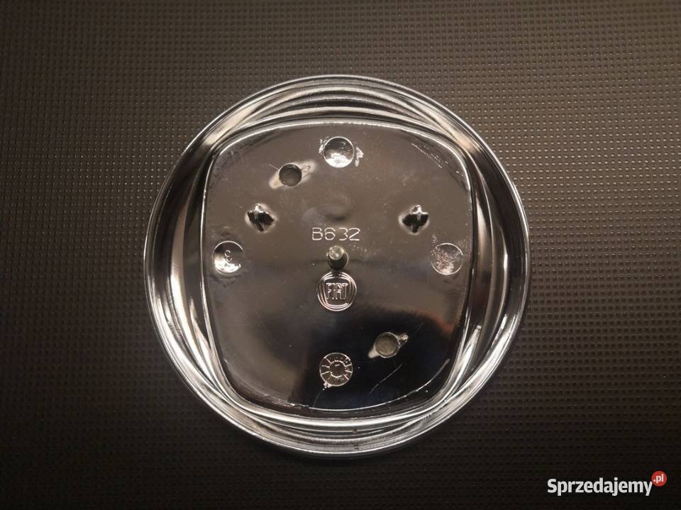 Czarny emblemat Fiat Bravo 2 przód 100mm osobowe Kraków