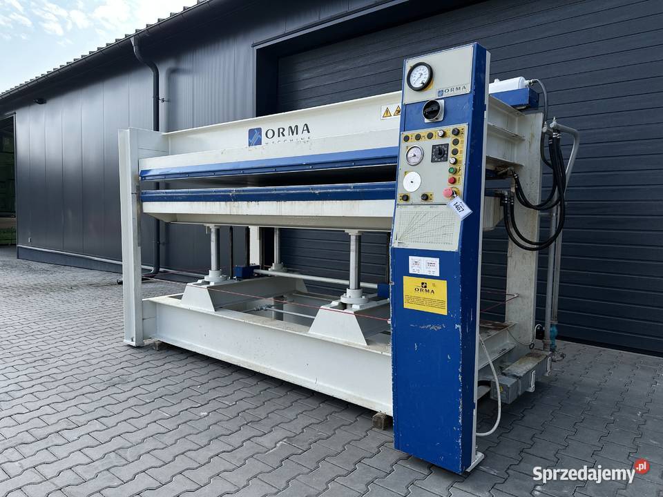 Prasa półkowa ORMA NPC470 półka 250x130 1467 Produkcja Łabuńki Pierwsze