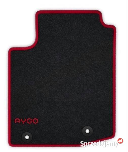 TOYOTA Aygo Oryginalne dywaniki welurowe komplet Kąty Wrocławskie sprzedam