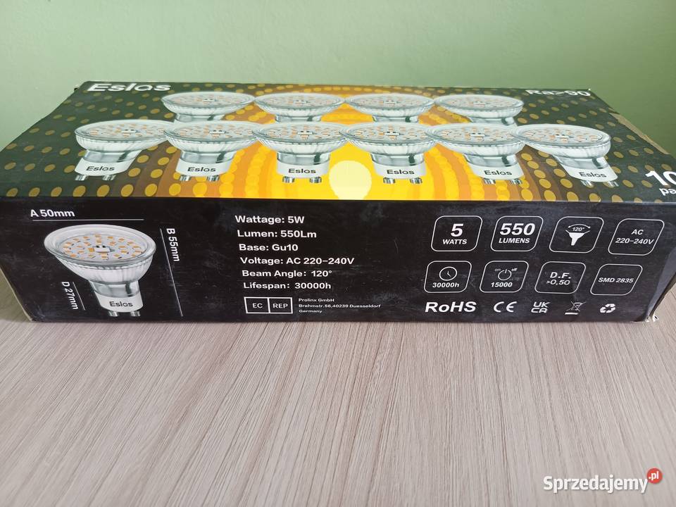 Żarówki LED Eslas 10 Olsztyn