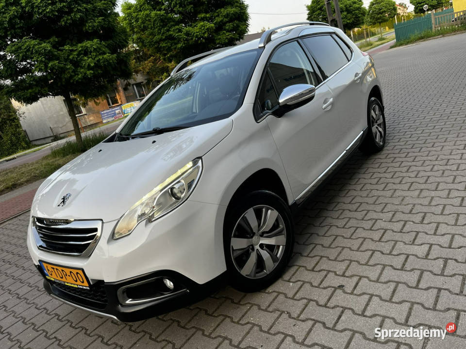 Peugeot 2008 Peugeot 2008 16HDi 2014r LED czujnik deszczu mazowieckie Sokołów Podlaski