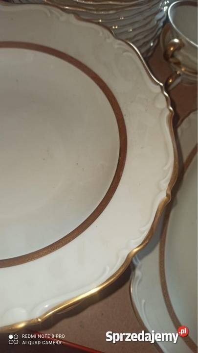 Salaterka owalna Karlskrona Szwecja Porcelana i szkło pomorskie Gdańsk