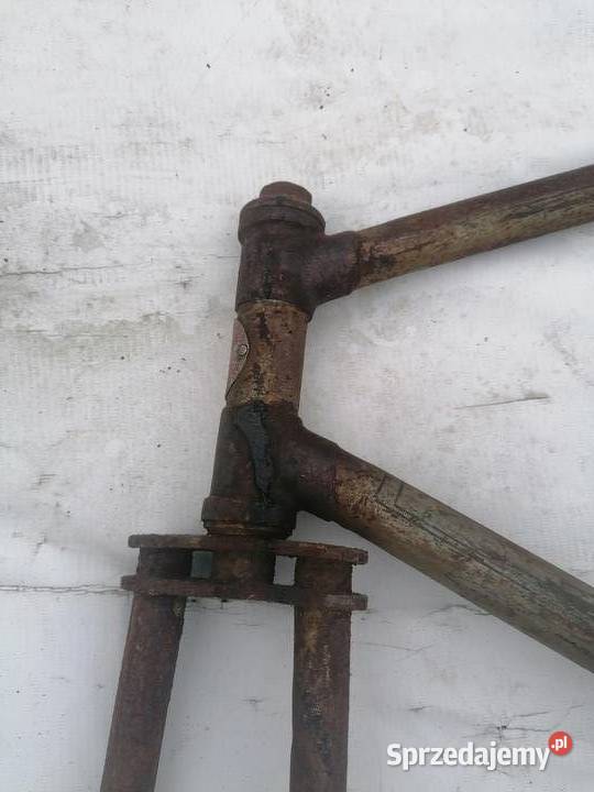 Zabytkowa rama rowerowa Antyki Antyki, Sztuka, Kolekcje świętokrzyskie Skarżysko-Kamienna