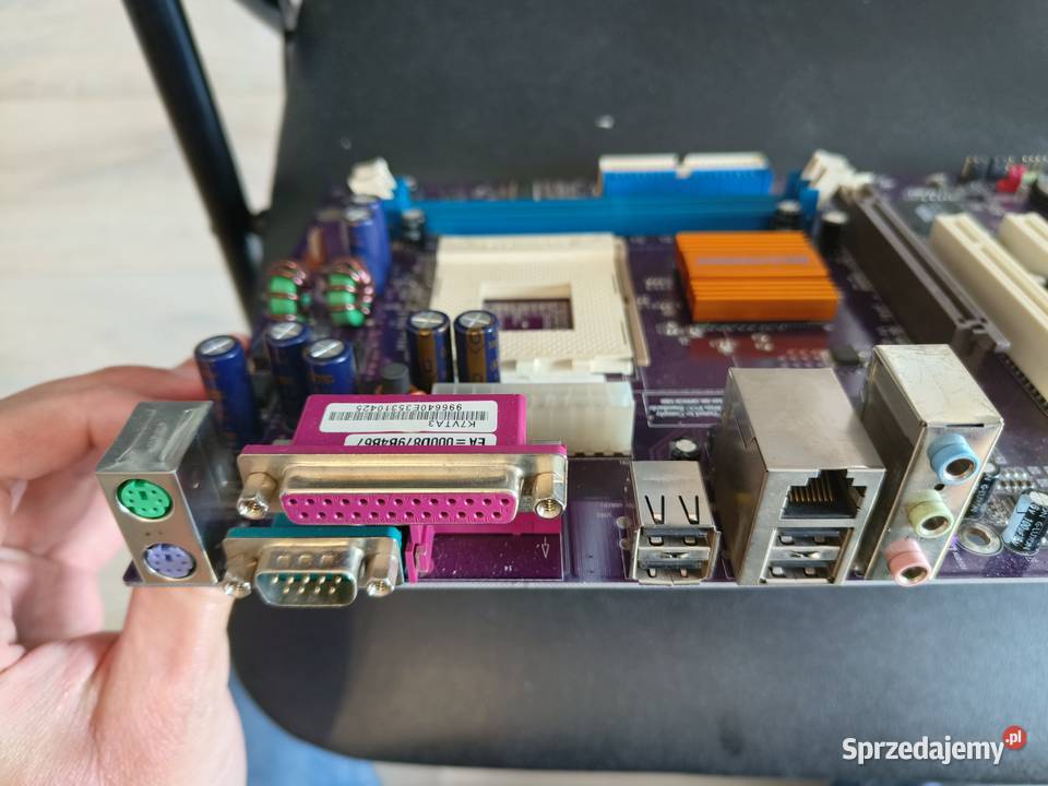 Retro płyta główna ECS K7VTA3 Socket 462 Kalisz sprzedam