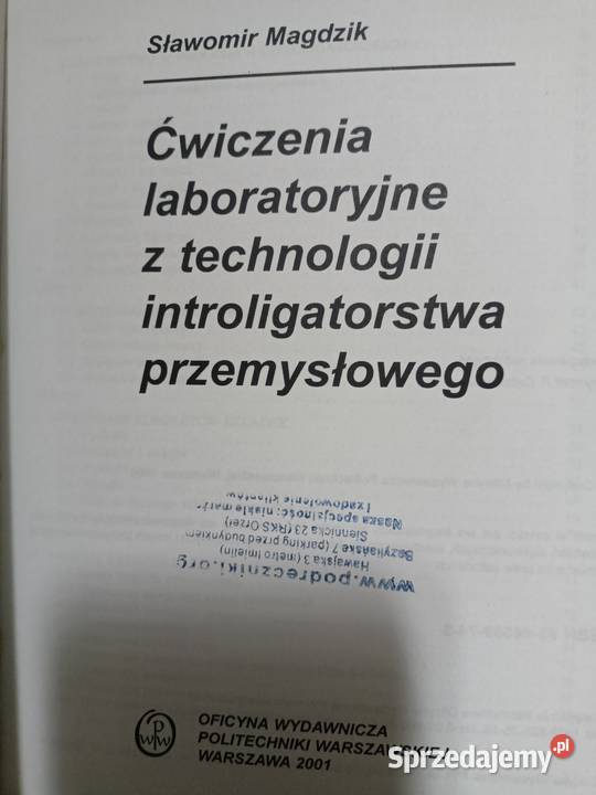 Ćwiczenia laboratoryjne z technologii mazowieckie Warszawa