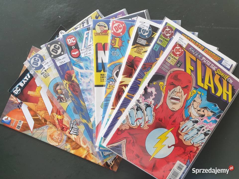 Flash zestaw 10 komiksów DC USA Komiksy Gdynia