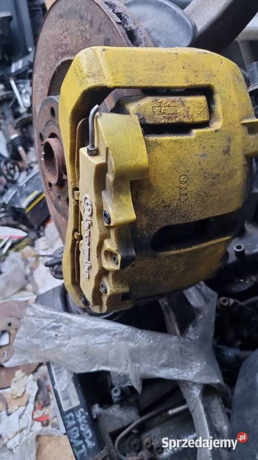 SWAP Hamulcy Audi A8 D3 Piasta Zwrotnica Tarcza Skawina