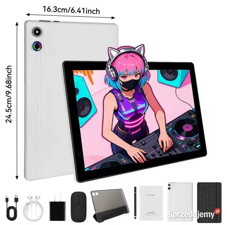Tablet 10 URAO Android 14 zestawTablet URAO z Android