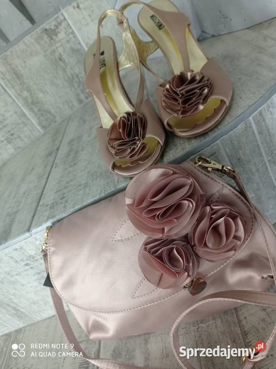 Torebka Love Moschino beż ecru kremowa