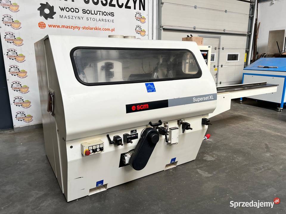 Strugarka czterostronna SCM Superset XL mobilne Juszczyn sprzedam