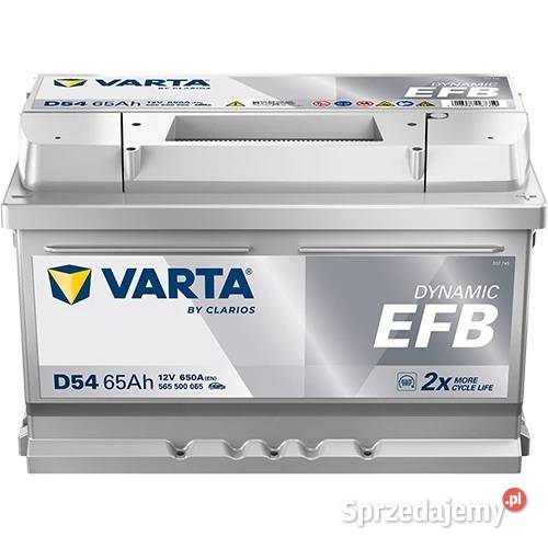 Akumulator 65Ah 650A VARTA Blue Dynamic EFB osobowe Gorzów Wielkopolski