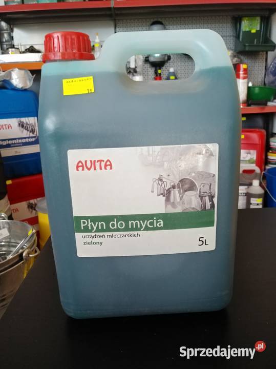Płyn do mycia urządzeń mleczarskich Zielony 5 l Drzonek