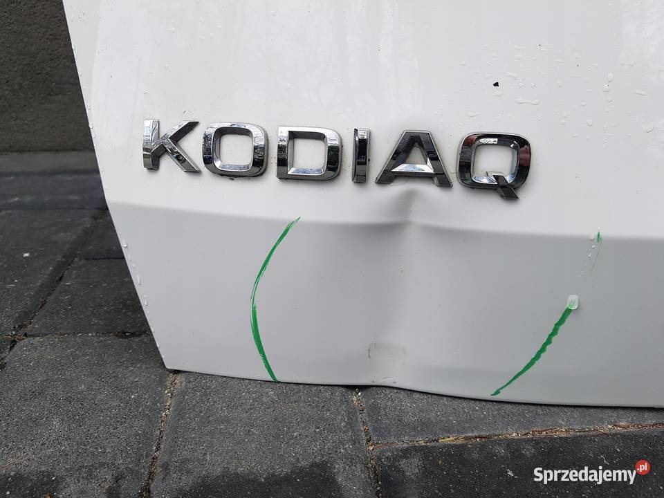 SKODA KODIAQ KLAPA TYŁ TYLNA POKRYWA BAGAŻNIKA