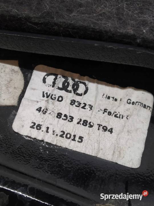 OSŁONA SŁUPKA DRZWI LEWA PRAWA KPL 4G8853290T