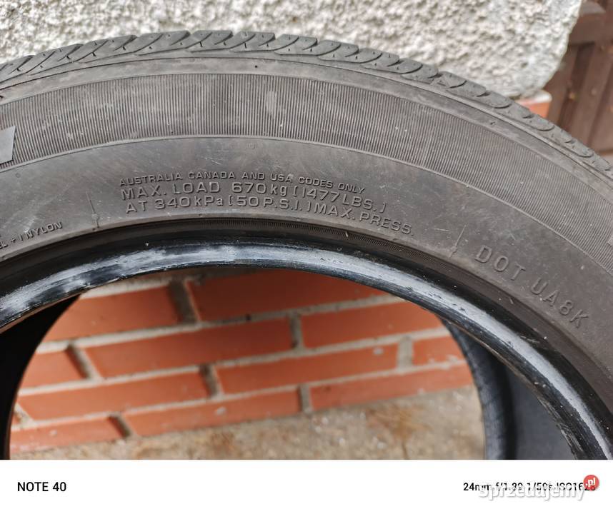 Opony NEXEN 205x55xR16 całoroczne Warszawa sprzedam