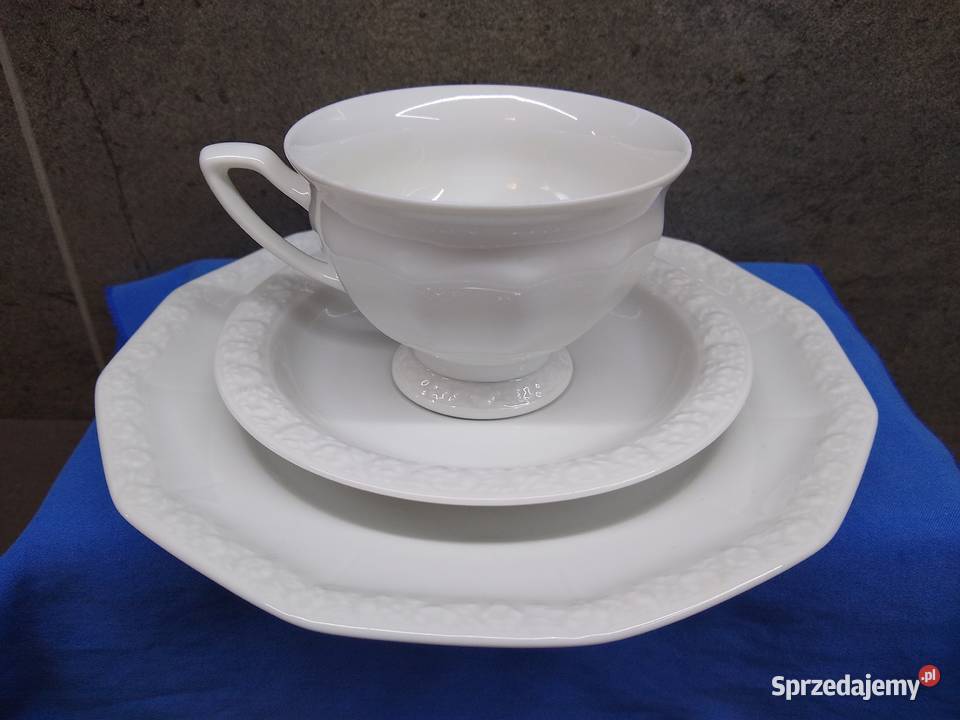 Filiżanka Rosenthal Biała Maria współczesna Kalisz