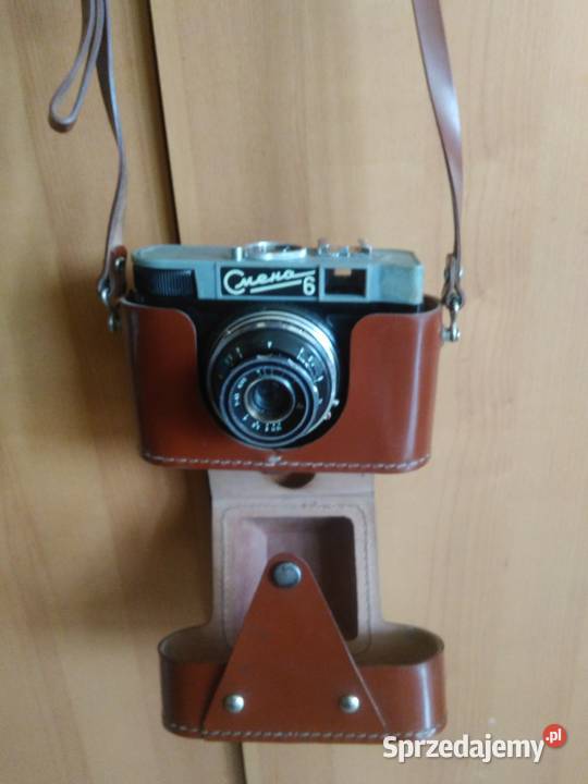 Aparat retro Smiena 6 i futerał do Zorki łódzkie Łódź