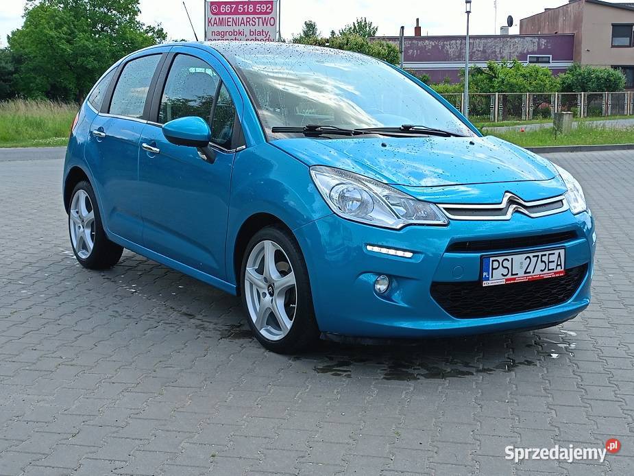 Citroen C3 Klima Szyba panorama LED PDC niebieski Słupca