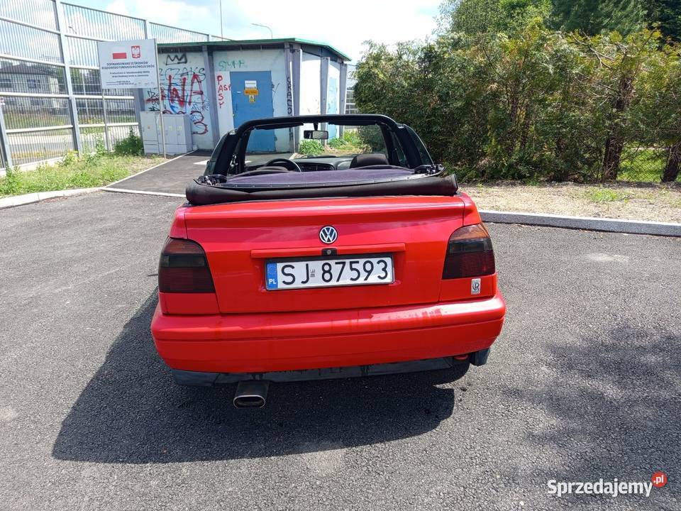 VOLKSWAGEN GOLF 3 CABRIO Jaworzno sprzedam