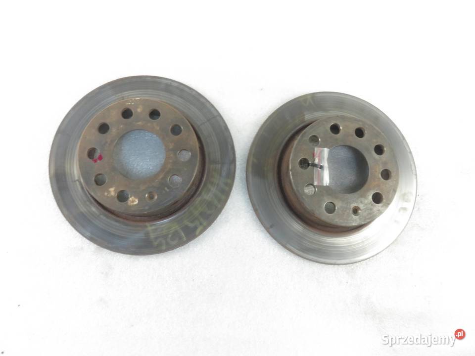 TARCZE HAMULCOWE TYŁ SEAT LEON II 19 TDI